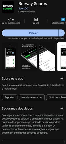 App Betway Android
