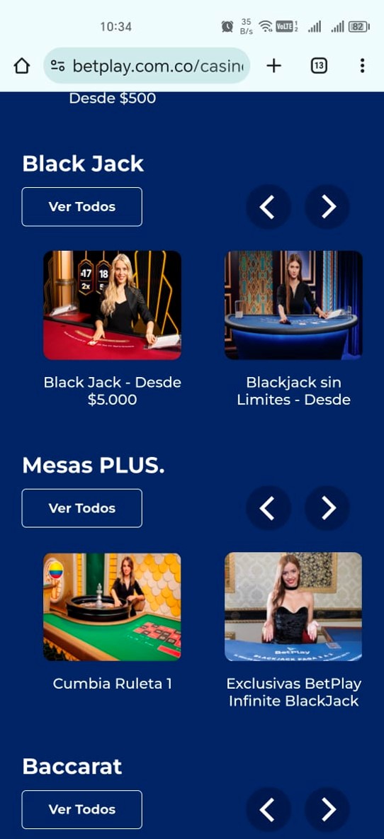 casino en vivo de betplay en el celular