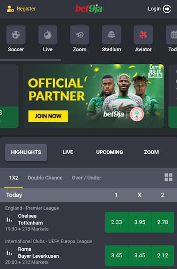 bet9ja football