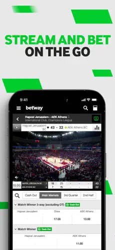 Betway live streaming app