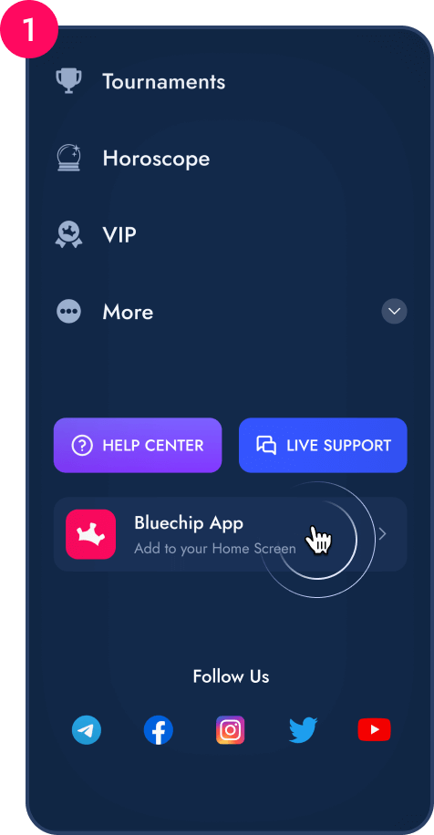 Bluechip.io Android App image1
