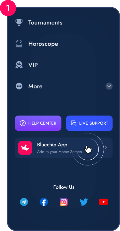 Bluechip.io Android App image1