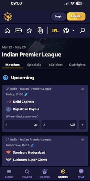 Roobet Mobile Site Image 5