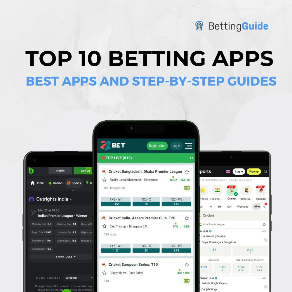 Top 10 best betting apps in India tested and reviewed with step by step download guides.
