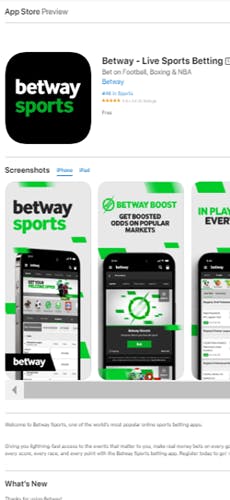 App Betway iOS 