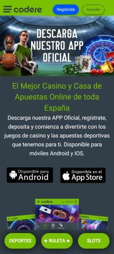 descargar codere app