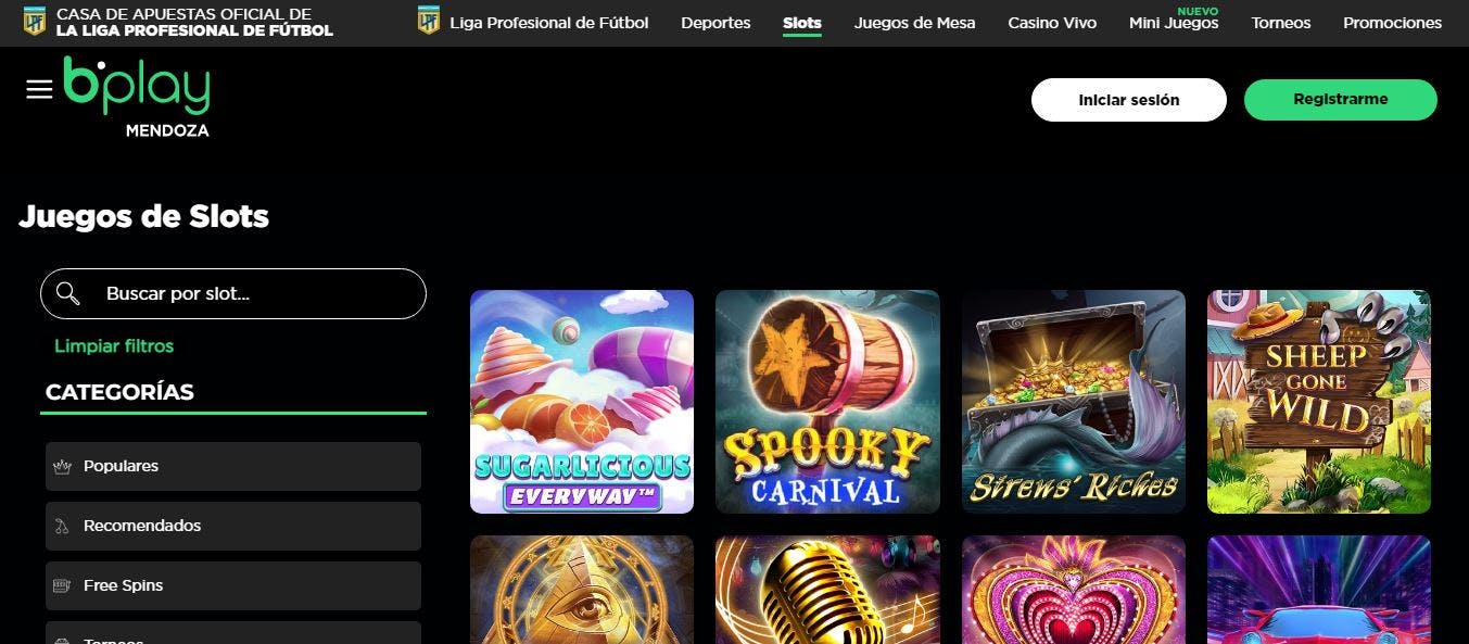 Casino online de bplay para Mendoza