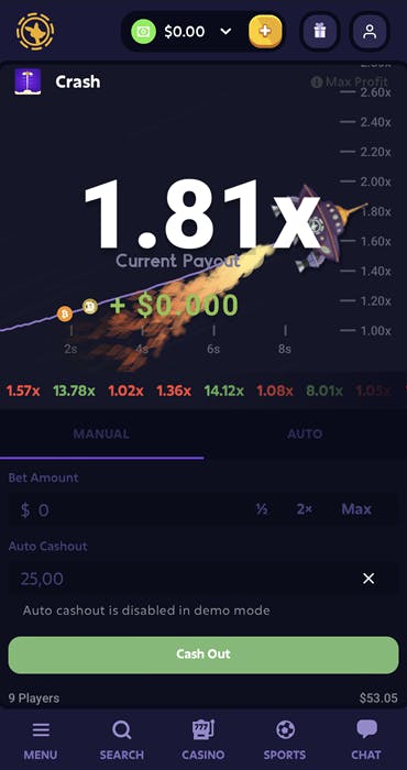 Roobet Crash