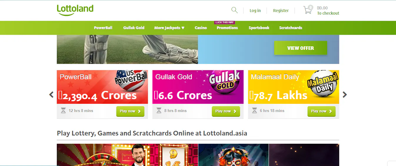 Lottoland lottery app