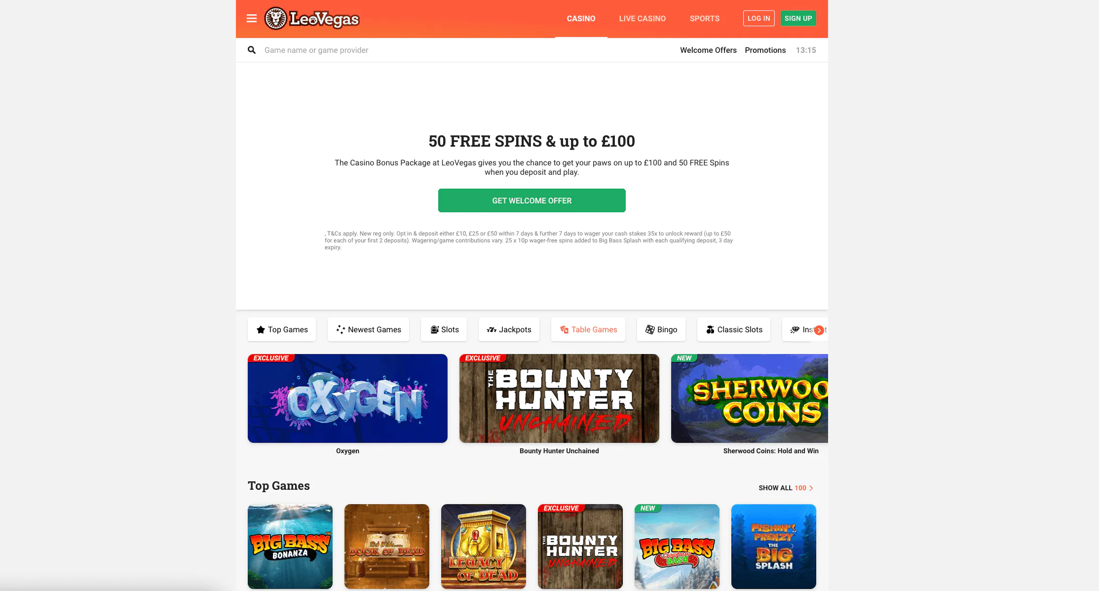 leovegas uk