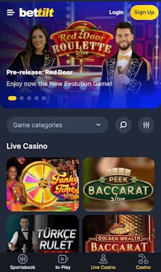 Bettilt app live casino