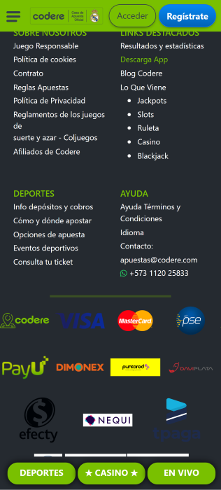 Descargar la app de Codere