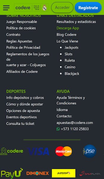 Descargar la app de Codere