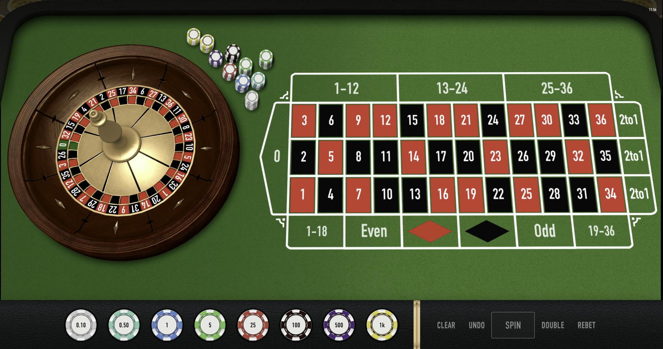 roulette in best online casinos