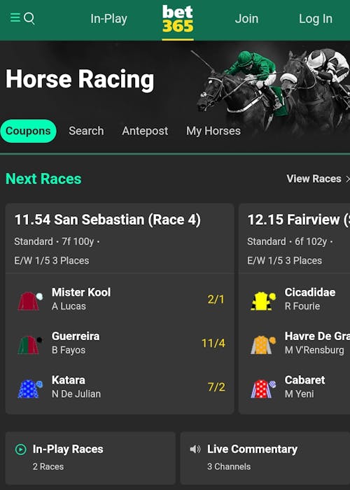 bet365 Horse Racing