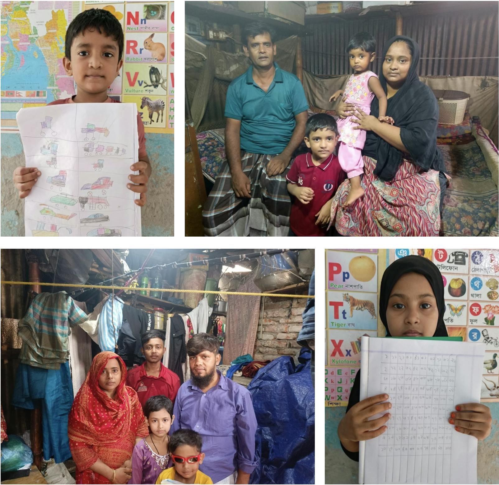 Samir and Samira Slumschool Dhaka 