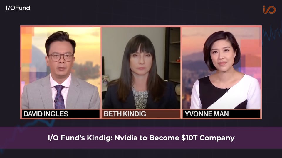 I/O Fund's Kindig: Nvidia to Become $10T Company