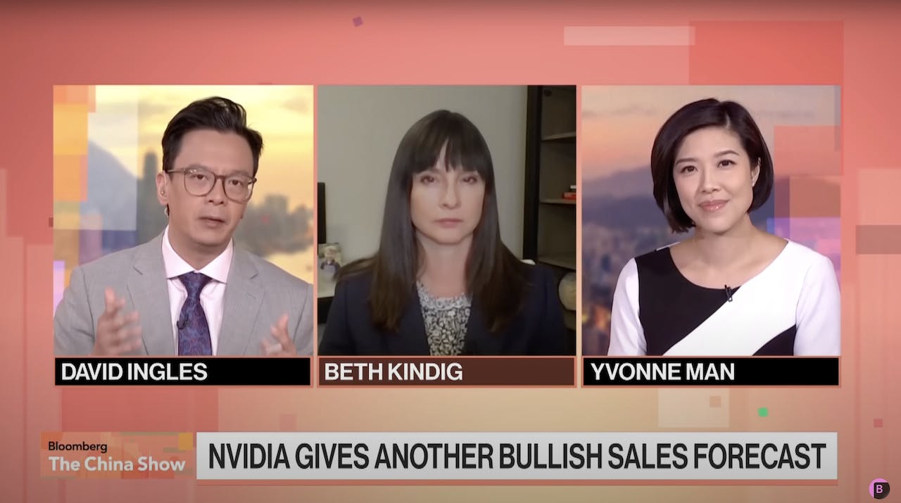 Beth Kindig from I/O Fund shares insights on Nvidia’s potential to reach a $10 trillion market cap.