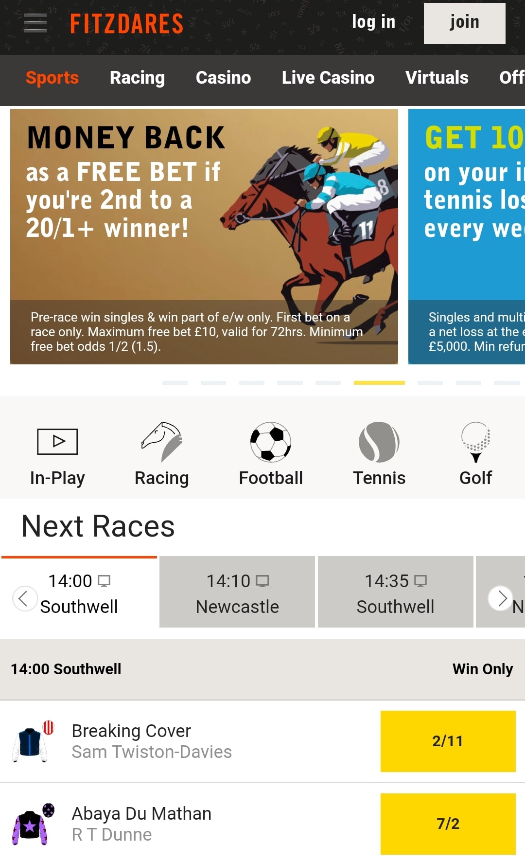 Fitzdares Horse Racing