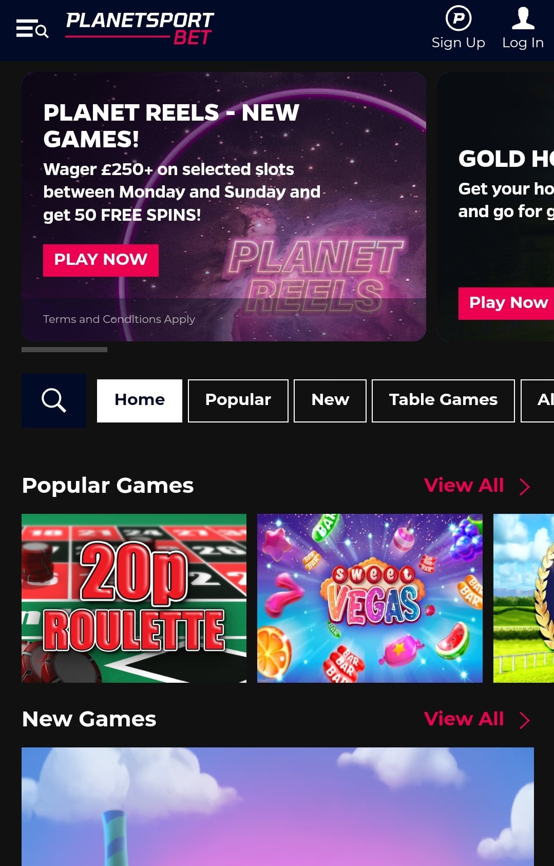 Planet Sport Bet Casino