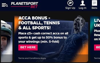 Planet Sport Bet Acca Boost