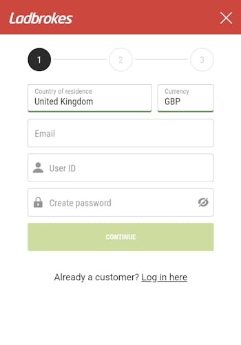 Ladbrokes sign-up 1