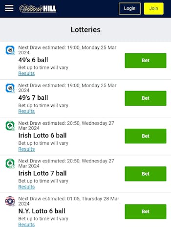 William Hill lotto