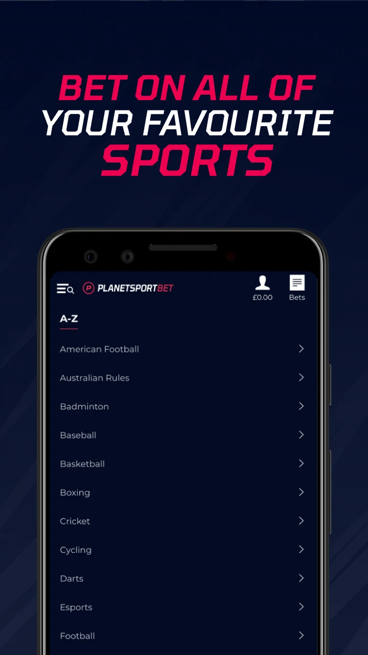Planet Sport Bet App