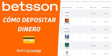 betsson cómo depositar