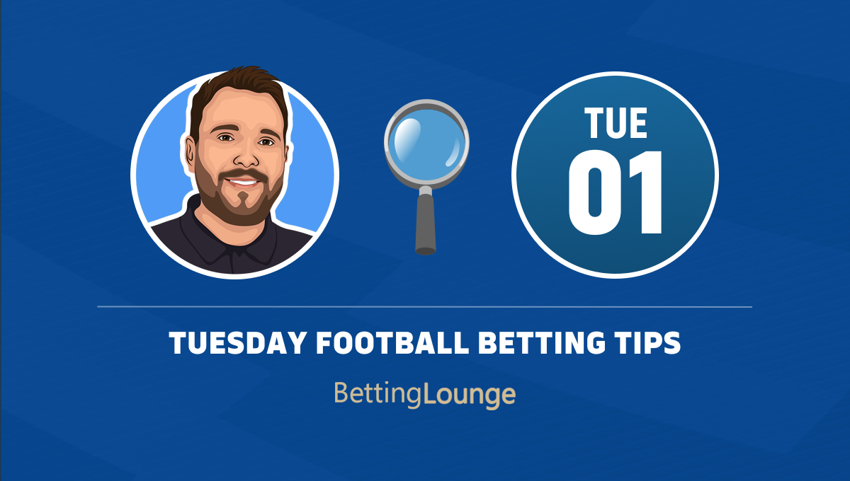 Tuesday's football betting tips