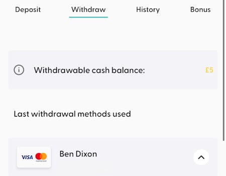 The Pools Withdrawal 1