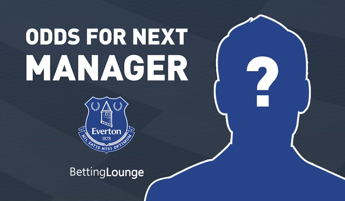 next everton manager odds