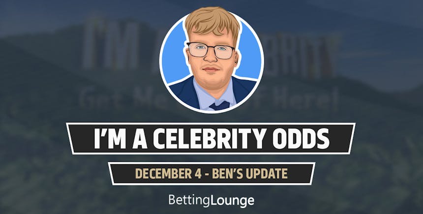 i'm a celeb odds update dec 4