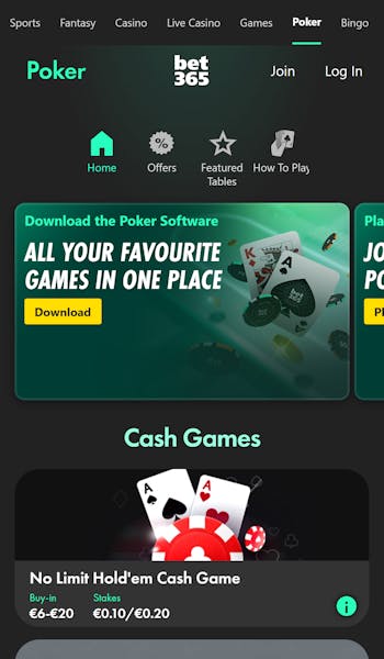 bet365 poker