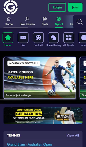 Grosvenor sportsbook