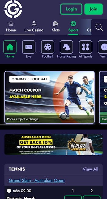 Grosvenor sportsbook