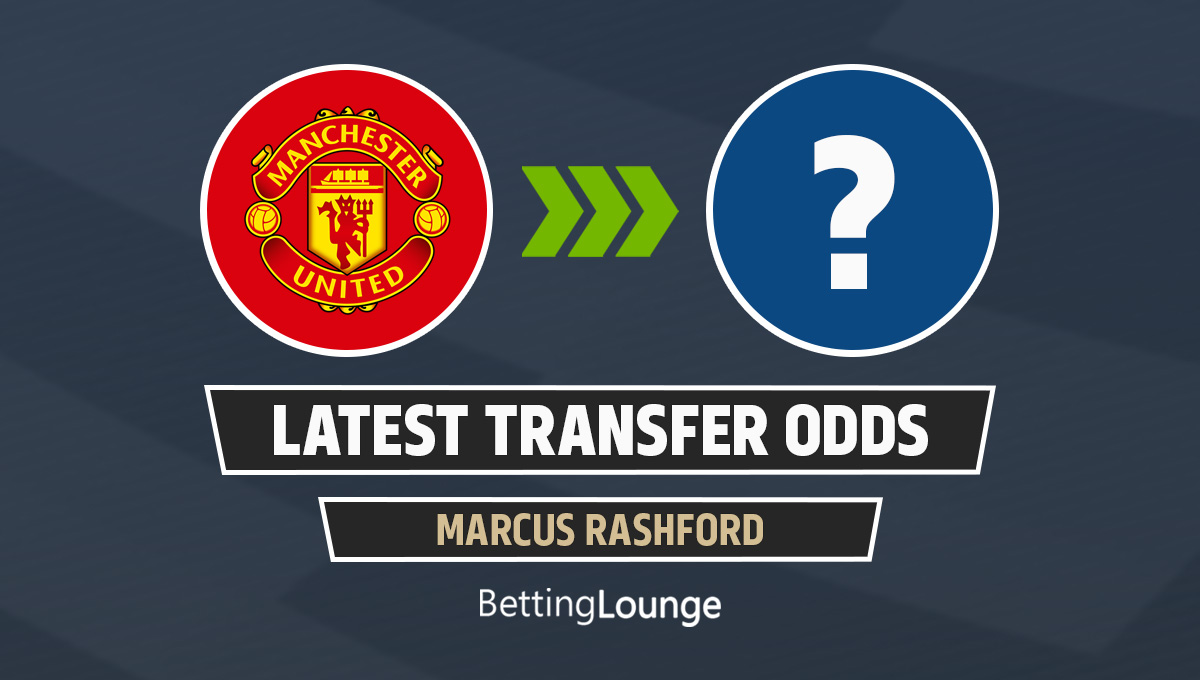 Rashford latest transfer odds