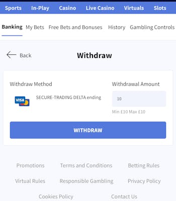 FafaBet Withdraw 2