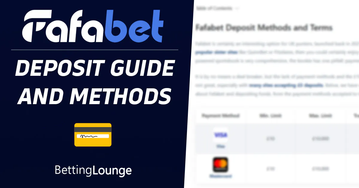 Fafabet casino bonus