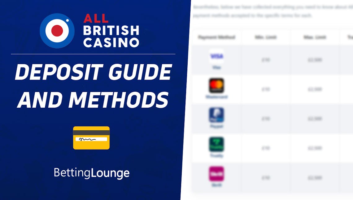 All British deposit guide