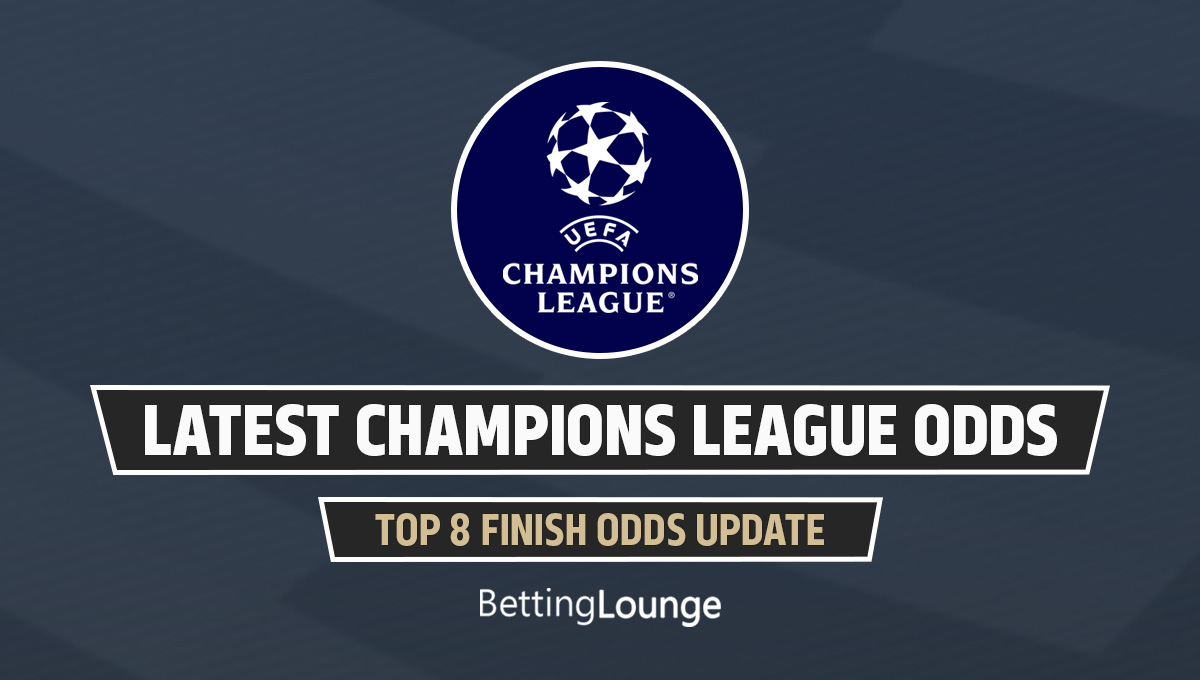 champions league top 8 odds