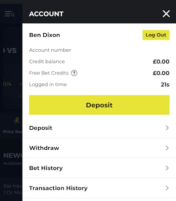 NRG Bet Deposit 1