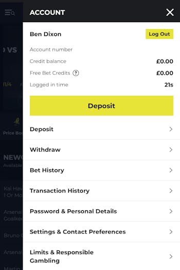 NRG Bet Deposit 1