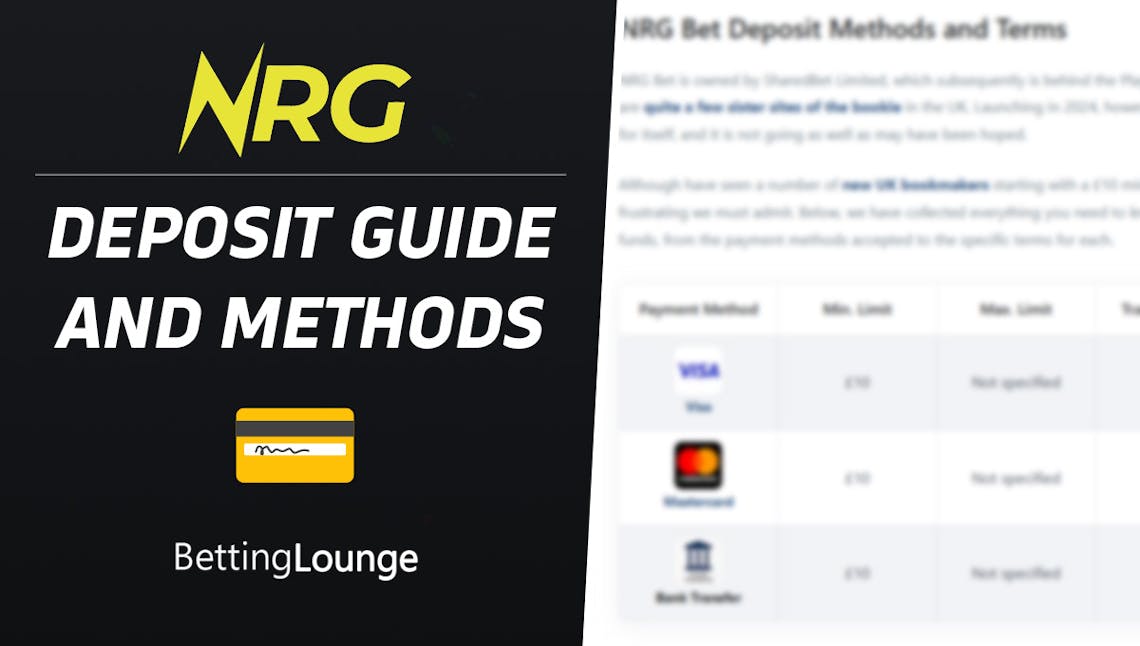 NRG BET Deposit Guide