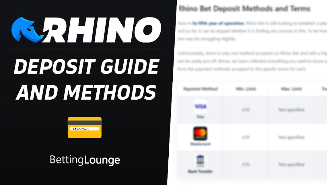 Rhino Bet Deposit Guide