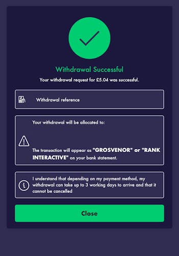 Grosvenor Withdrawal  4