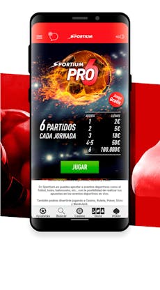 Sportium app Android 3