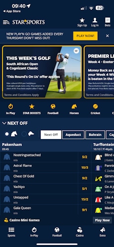 StarSports HOME (SIGNUP)