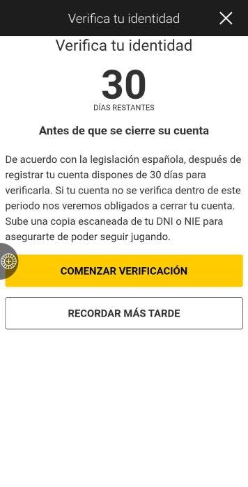 bwin verificación 1