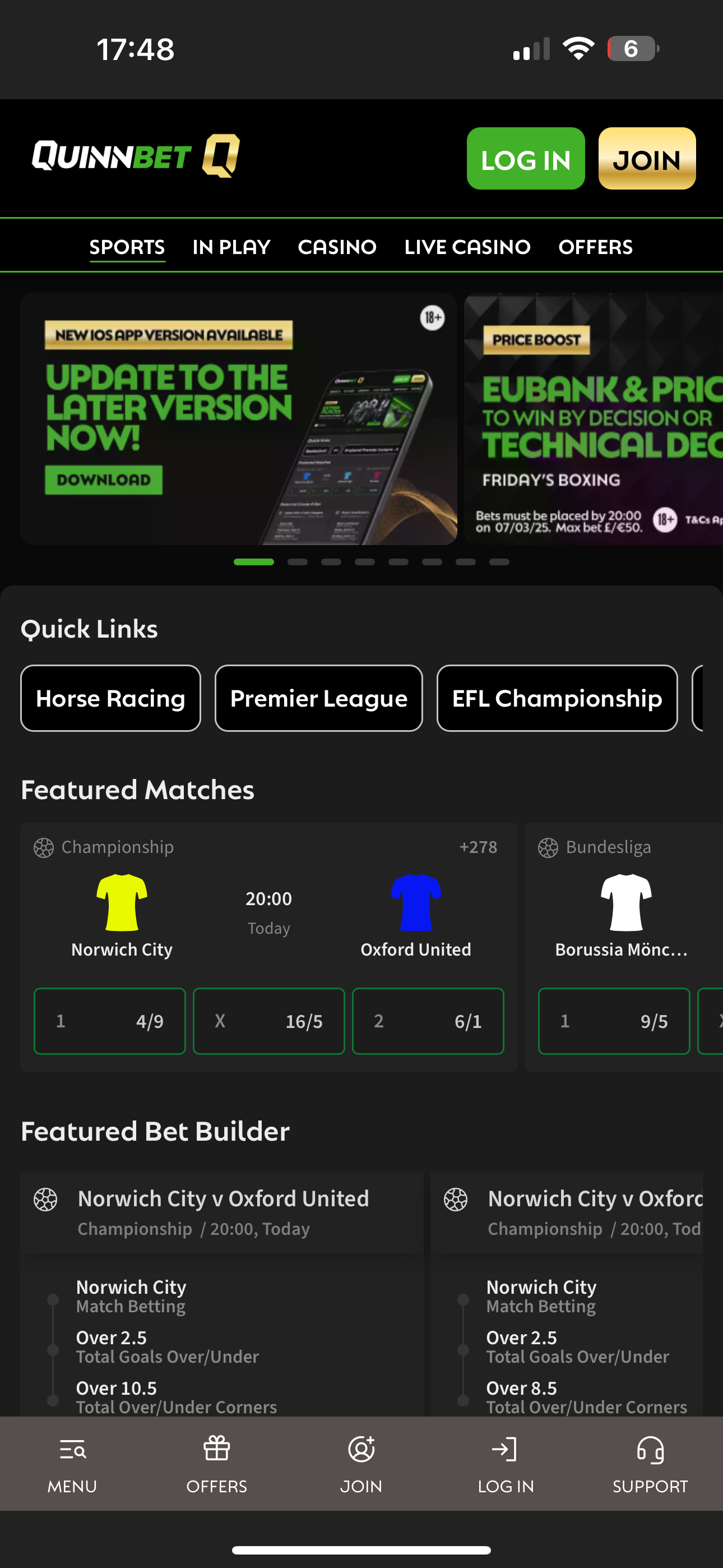 QuinnBet Promotional Image